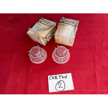 2 cabochons clignotant neuf Seima Renault 4 phase 1