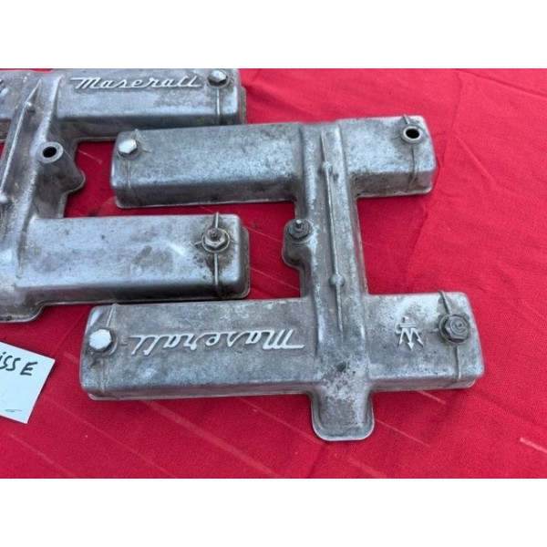 2 couvre culasse aluminium Citroën SM Maserati Merak