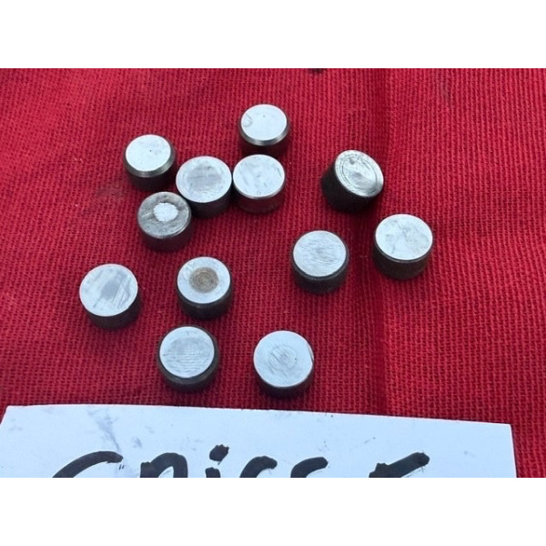 Jeu de 12 pastilles d'arbre à came Citroën SM Maserati Merak