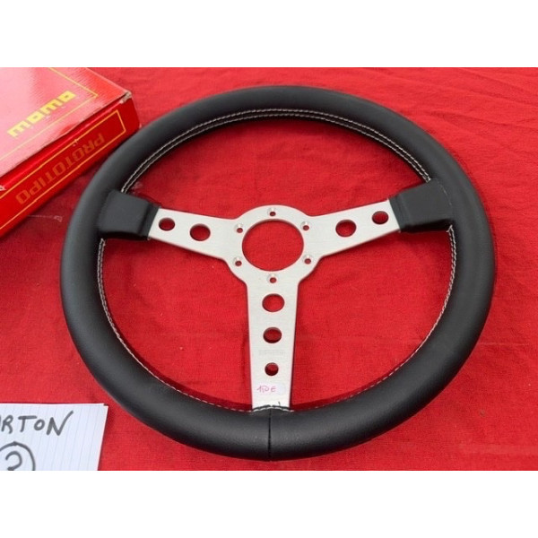 Volant neuf Momo prototype Alpine A110 1600S / 1800 Gr IV Simca Rallye 35cms