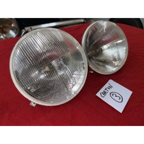 2 blocs optique neuf SEV Marchal H4 Simca Rally Matra Djet Simca CG 1100TI