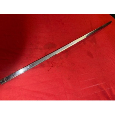 Habillage inox supérieur lunette arrière Citroën SM Maserati