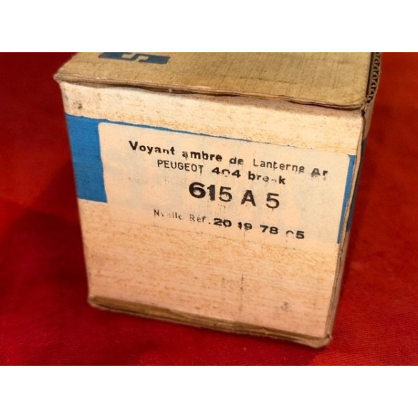 Voyant ambre neuf Peugeot 404 break