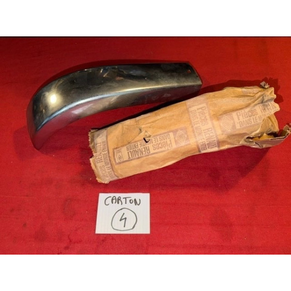 Coin de pare choc neuf original Renault 8 Major