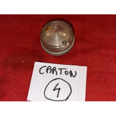 Cabochon de clignotant origine Renault 8 Gordini