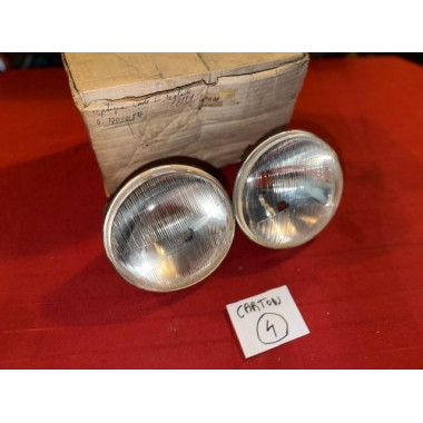 2 phares Cibie originaux Citroën DSuper DSpecial ID 20 DS 20 21 ou 23 1968 à 75
