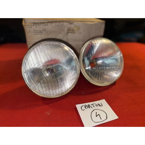 2 phares Cibie originaux Citroën DSuper DSpecial ID 20 DS 20 21 ou 23 1968 à 75