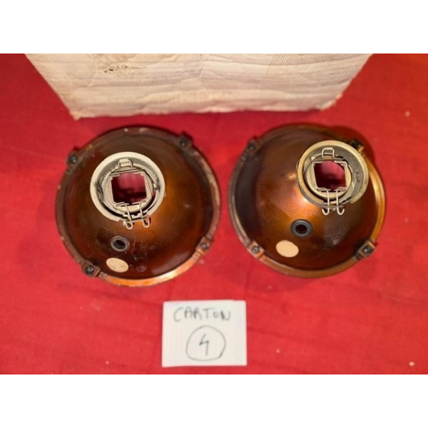 2 phares Cibie originaux Citroën DSuper DSpecial ID 20 DS 20 21 ou 23 1968 à 75
