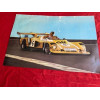 Poster plastique thermoformé Alpine au circuit des 24h du Mans