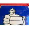 Plaque publicitaire plastique original guide Michelin
