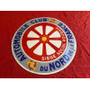 Plaque émaillée publicitaire original Automobile Club du Nord de la France