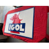 Tôle peinte publicitaire original huile Igol