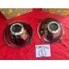 2 paraboles neuves 180mm gros phares Cibie Renault 8 Gordini