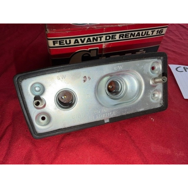 Socle de clignotant veilleuse Cibie neuf original Renault 16 Lancia Fulvia