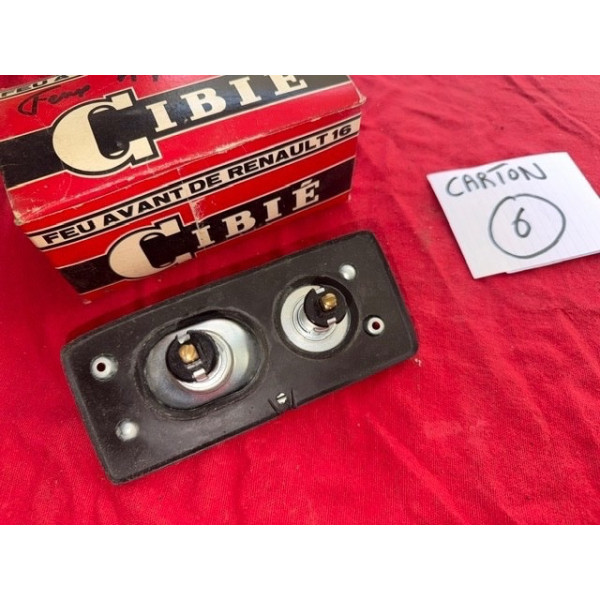 Socle de clignotant veilleuse Cibie neuf original Renault 16 Lancia Fulvia
