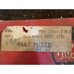 JEU DE COUSSINETS LIGNES D'ARBRE PEUGEOT 404 504 DIESEL STD