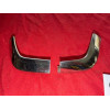 2 angles chrome habillage joint de lunette arrière originaux Citroën SM Maserati