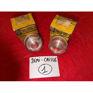 2 cabochons de veilleuses clignotant neuf origine Renault 8 Gordini