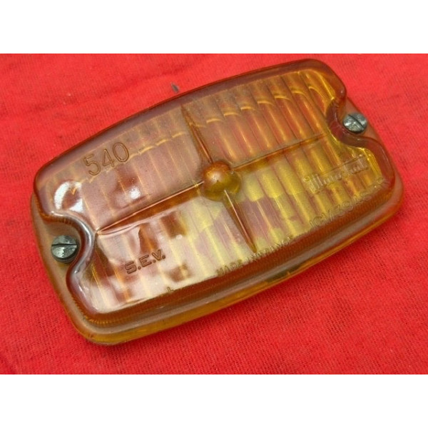 Cabochon neuf feu de recul Marchal verre Alpine A110 GR4 Citroën ID DS 19 ou 21