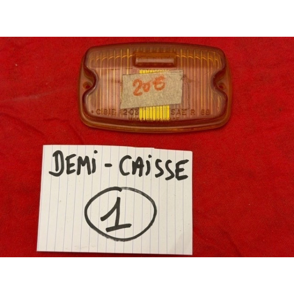 Cabochon neuf feu de recul Cibie verre Alpine A110 GR4 Citroën ID DS 19 ou 21