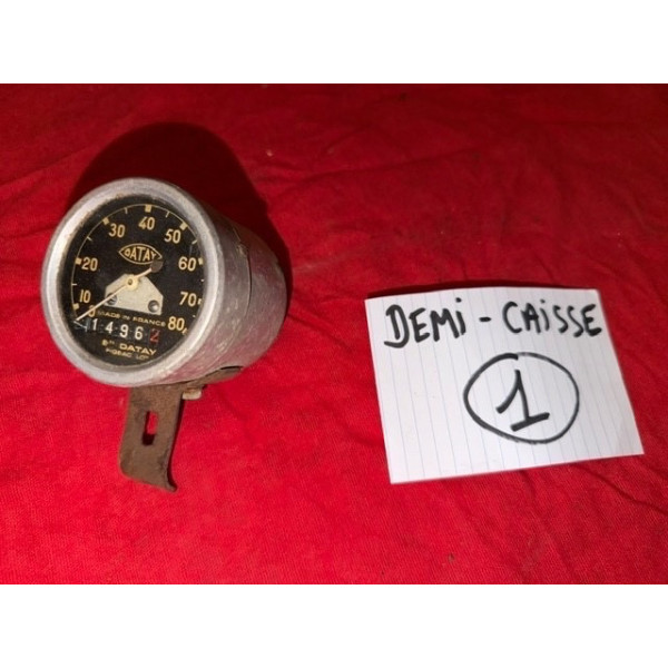 Compteur kilométrique Datay cyclomoteur moto ancienne Terrot