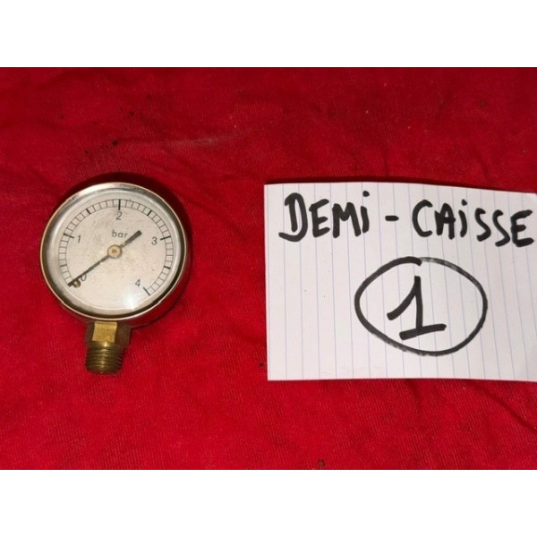 Manomètre pression essence Alpine A110 Renault Gordini Matra Djet Simca Rally