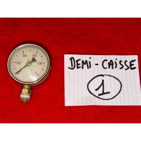 Manomètre pression essence Alpine A110 Renault Gordini Matra Djet Simca Rally