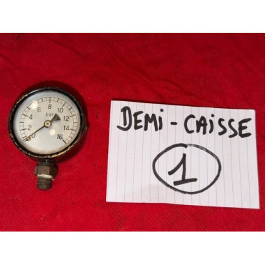 Manomètre pression essence Alpine A110 Renault Gordini Matra Djet Simca Rally