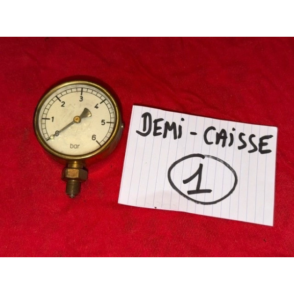 Manomètre pression essence Delage Delahaye Hotchkiss Traction Citroën Peugeot