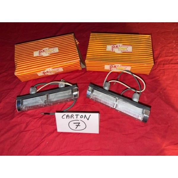 2 clignotants AV complet PK neuf origine Simca 1100 TI