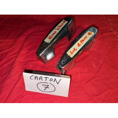 2 butoirs arrière original pare choc Renault 8 Gordini