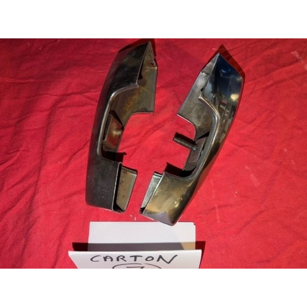 2 butoirs arrière original pare choc Renault 8 Gordini