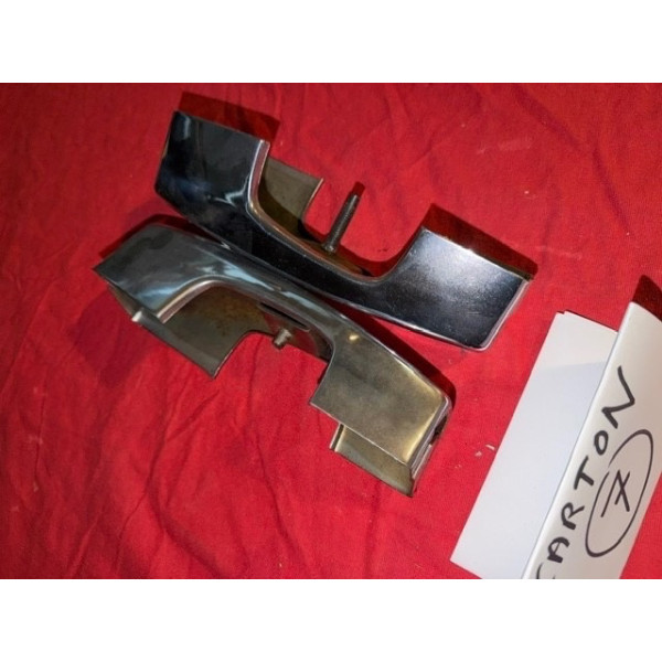 2 butoirs arrière original pare choc Renault 8 Gordini
