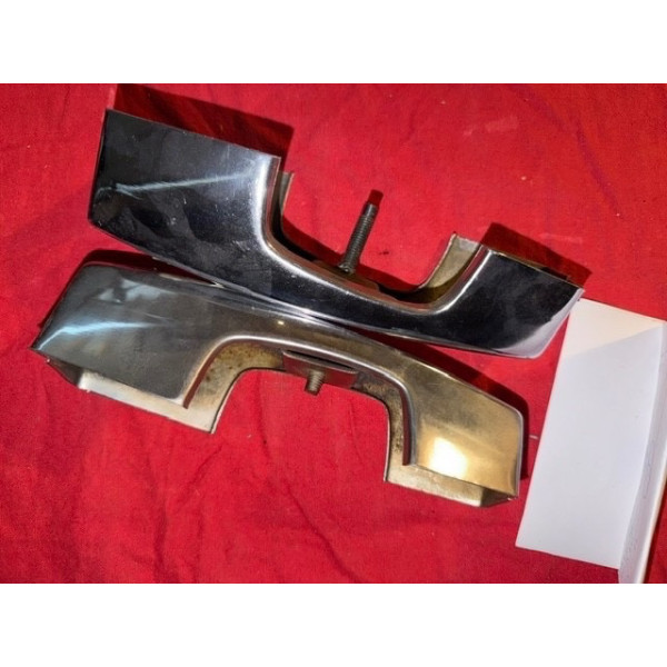 2 butoirs arrière original pare choc Renault 8 Gordini