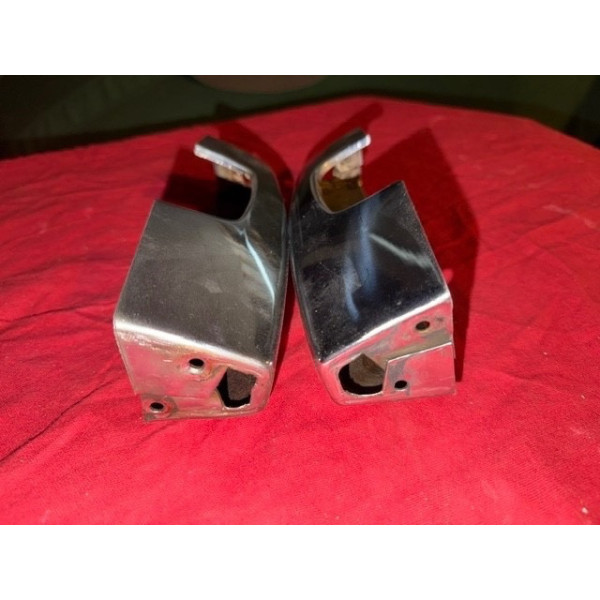 2 butoirs arrière original pare choc Renault 8 Gordini