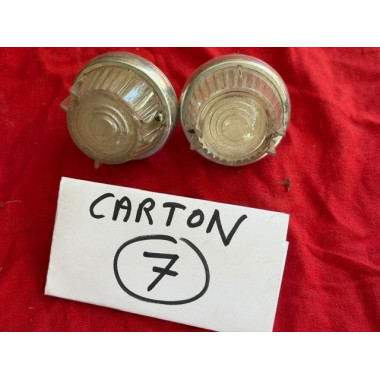 2 veilleuses clignotants neuves avant Renault 4 1ère génération