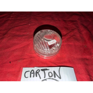 Cabochon de veilleuse clignotant neuf avant Renault 8 Gordini export
