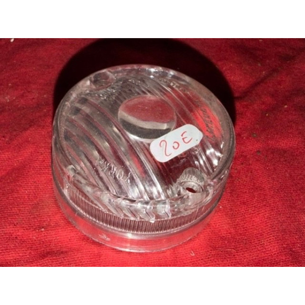 Cabochon de veilleuse clignotant neuf avant Renault 8 Gordini export