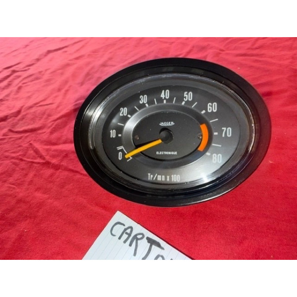 Compte tours origine Jaeger Citroën SM Maserati