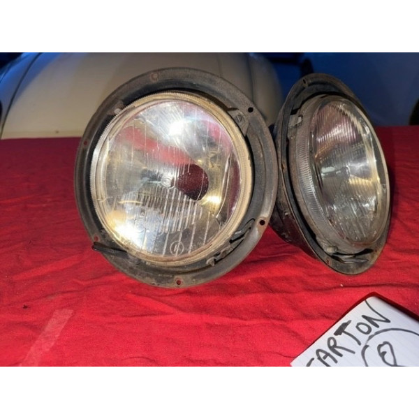 2 phares Cibie original Renault 4