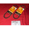 2 courroies 10x625 Renault 4L moteurs 1108cm³ type C1C C1E et 688 alternateur