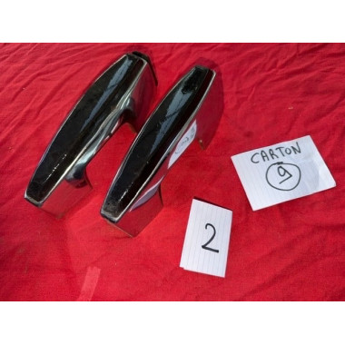 Jeu de 2 butoirs arrière de pare choc originaux droit et gauche Renault 8 Gordini