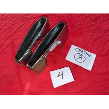 Jeu de 2 butoirs arrière de pare choc originaux droit et gauche Renault 8 Gordini