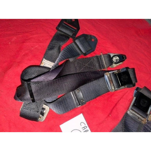 Jeu de 2 ceintures sécurité accessoire origine Air France Citroën DS SM Maserati