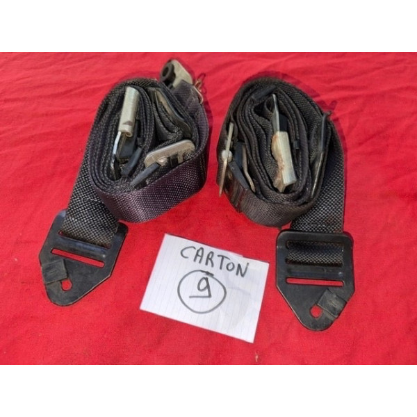 Jeu de 2 ceintures sécurité accessoire origine Air France Citroën DS SM Maserati