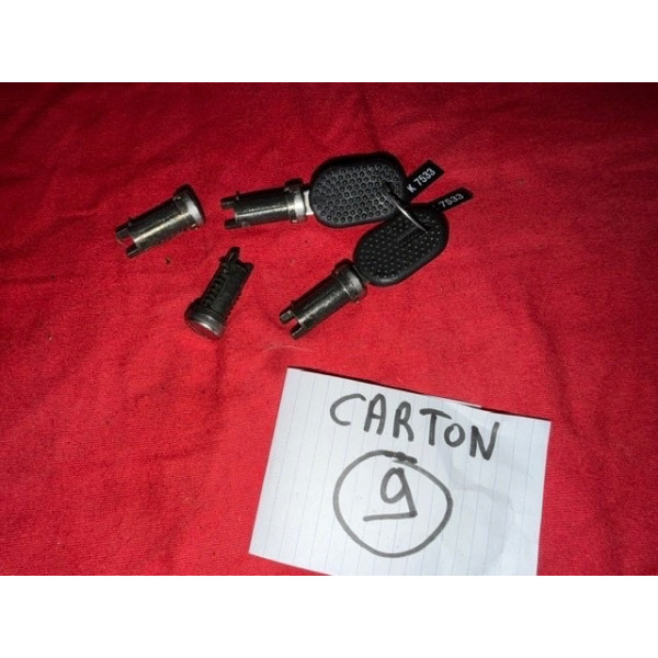 4 barillets neufs pour portes coffre neiman boîte à gants Citroën C25 Peugeot J5