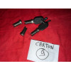 4 barillets neufs pour portes coffre neiman boîte à gants Citroën C25 Peugeot J5