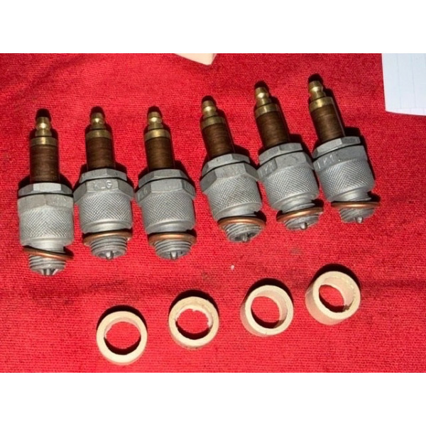 6 bougies neuves KLG LK1 double cathode Delahaye Delage Hotchkiss Amilcar Citroën