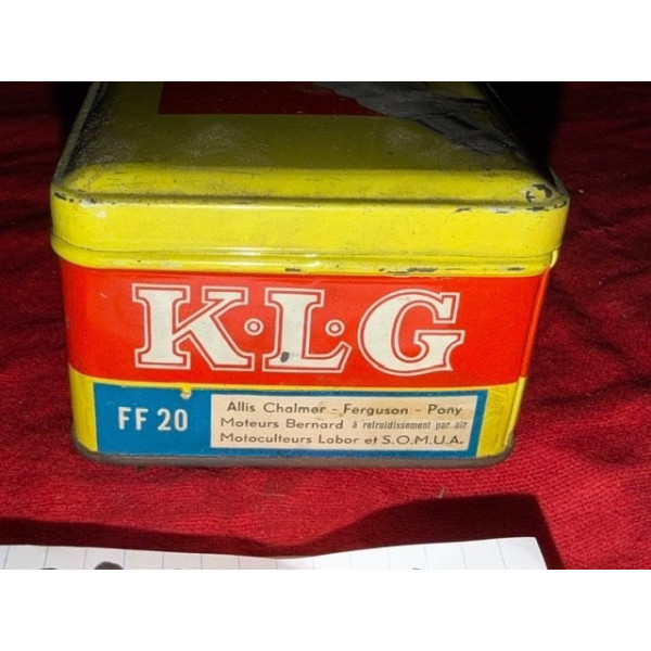 Boîte à bougie KLG original Delahaye Delage Hotchkiss Amilcar Citroën Renault