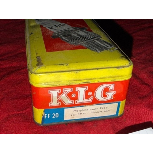 Boîte à bougie KLG original Delahaye Delage Hotchkiss Amilcar Citroën Renault